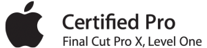 Apple Certified Pro Final Cut Pro X